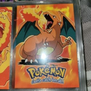 Charmandar Charmeleon Charizard Topps Movie Editio